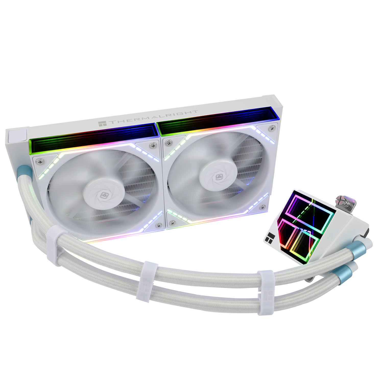 Thermalright Frozen Infinity 240 AIO ARGB CPU Liquid Cooler - White Thermalright Frozen Infinity 240 AIO ARGB CPU Liquid Cooler - White